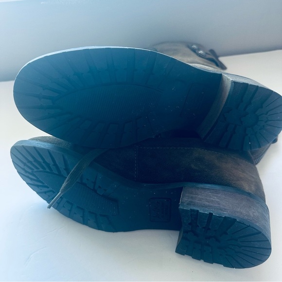 Sam Edelman Brian Suede Combat Boots- 9 - Picture 10 of 14